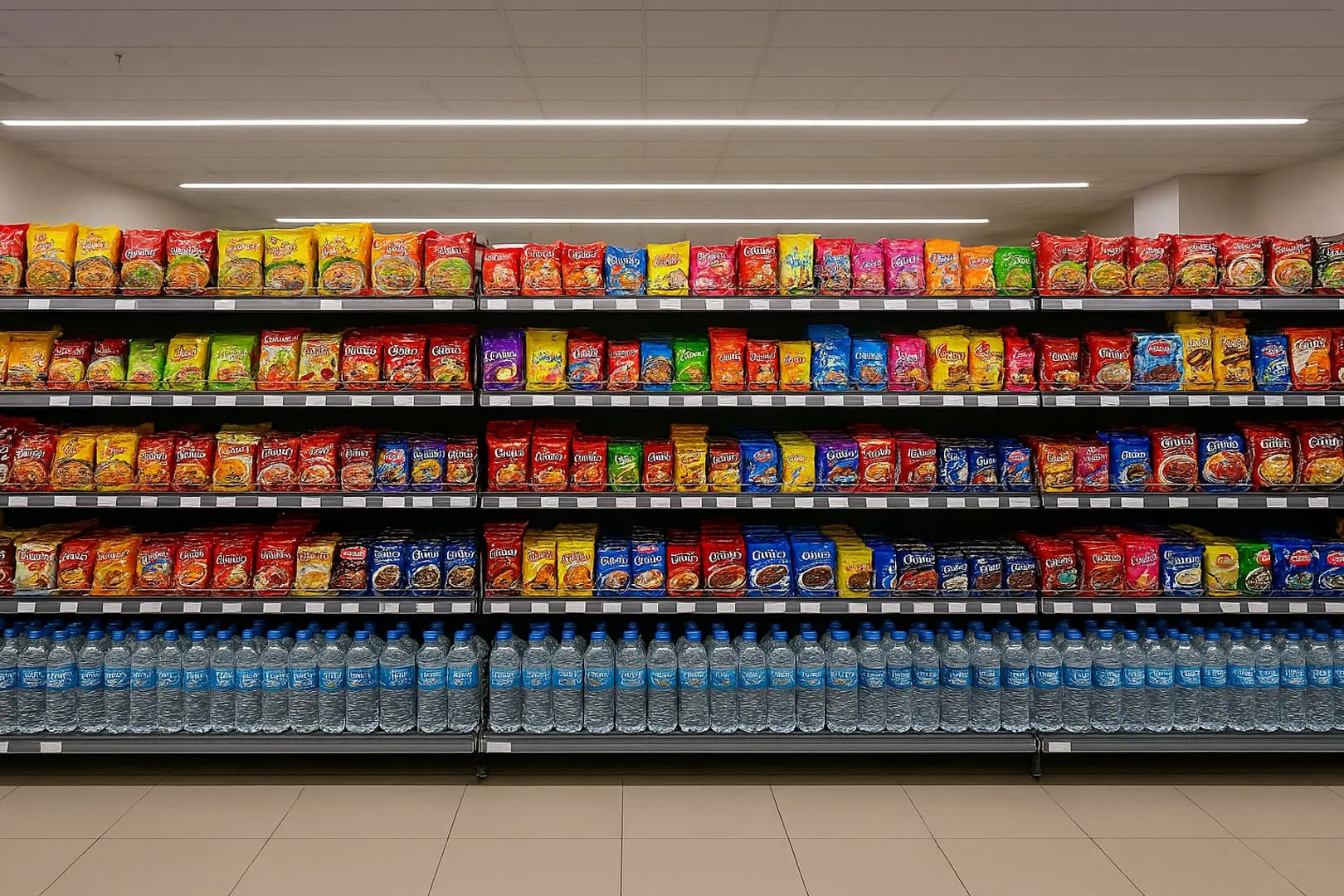 Ảnh: kệ hàng trưng bày chuyên nghiệp